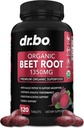 Organik Arıt Kök Capsules Supplements - 1350 mg Arıtroot Toz Ekstraklar, Organik Arıt Kök Toz Tamam, Super Nitrik Oksit Beets High Circulation Total Vitamins Support - 120 Beets Tabletleri