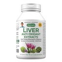 ANDREW LESSMAN Liver Anti-Oxidant 30 Capsules - The Hard-Working Tounds of The Liver, Discovers Perfect Liver Health and Function. Süt Butle, Turmeric ve Artichoke Türleri