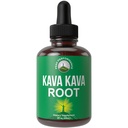 Kava Kava Root, Calming Liquid Drops More Interd - 1:3 Ekstralama Oranı. Vegan Supplement Aid for Relaxation, Calming, Natural Sleep. Şeker Free Gluten Free USA Tested Tincture
