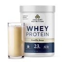 Eski Beslenme Çimi Fed Whey Protein, Vanilla Bean, 23g Protein, 20 Hizmet, Hydrolyzed Collagen,, Organik Rejeneratif A2/A2 Süt Protein