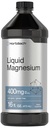Horbaach Liquid Magnezyum 16 fl oz | Vital Trace Minerals Kompleks | Sulfate, Lityum ve Boron | Vegetarian, Non-GMO & Gluten Free Supplement Supplement