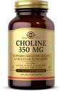 Solgar Choline 350 mg - 100 Sebze Capsules - Non-GMO, Vegan, Kosher - 100 Hizmet