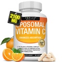 Liposomal Vitamin C 2100 mg Yüksek Aborpsiyon Yağı VIT C - Immune Support Collagen ATM Immunity Defense & Powerful Antioksi, MCT Oil & Sunflower Lecithin, Acsorbici, Vegan Non-GMO