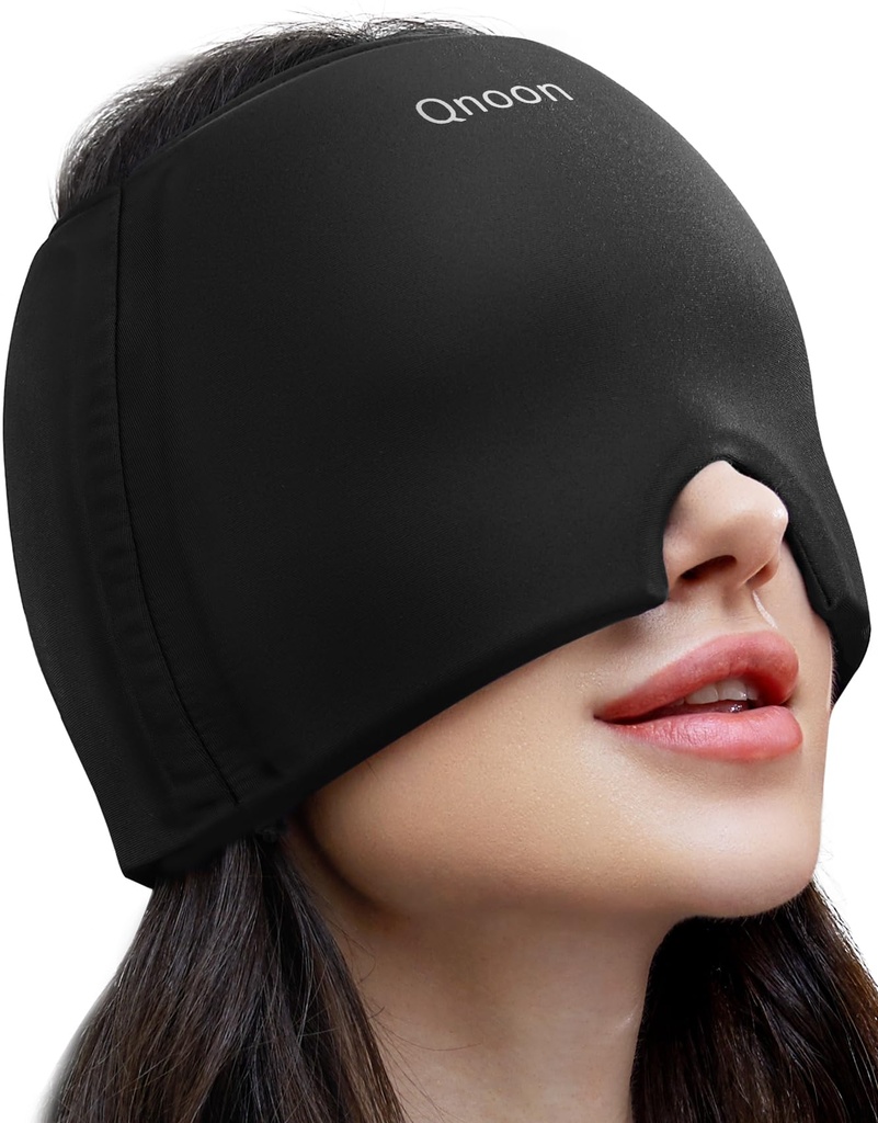 Migraine Relief Cap, Headache Relief Cap Maske Ürünleri, Soğutma Odorless Gel Buz Kafası Gerilme, Stres,Hangover & Puffy Eyes