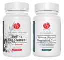 Zen Haus Iodine ve Immune Sche - 12.5 mg Iodine Kompleksi Immune ve Respiratory Support Formula