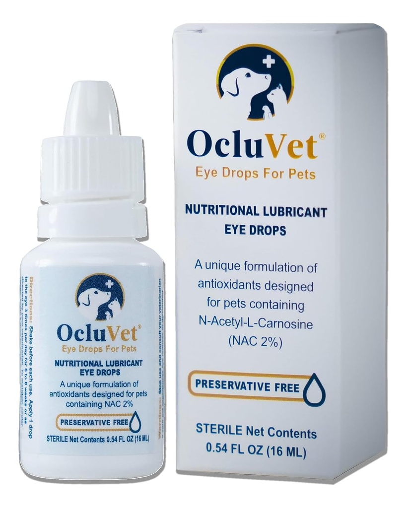 Evcil hayvanlar için göz atın | Klinik olarak Cataracts ile Evcil hayvanlar için Antioksit - ABD'de yapılan |% 2 N-Acetyl-L-Carnosine (NAC) | 16mL