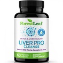 Liver Cleanse Detox & Tamir - Fatty Liver Tamir Detox Kompleksi Tamam w/Choline, çinko, Süt Butle, Dandelion Root, Turmeric, Burdock, Artichoke - Liver Support Supplement | 60 Caps