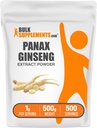 BulkSupplements.com BTC Köklü Toz - Panax BTC Supplement, Herbal Supplement - Vegan & Gluten Free, 1g per Service, 500g (1.1 lbs) (Pack of 1)