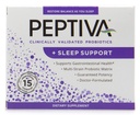 Peptiva 26 Milyar CFU Probiyotik ve Uyku Desteği - Klinik olarak Multi-Strain Probiyotik - Lactobacillus ve Bifidobacterium, Melatonin - 15