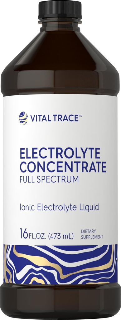 Carlyle Electrolyte Temp | 16 fl oz | Full Spectrum | Ionic Electrolyte Liquid | Non-GMO ve Gluten Free Formula | Tarafından Vital Trace