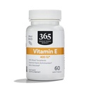 365 by Whole Foods Market, Vitamin E 400 I with Karma Tocopherols, 60 Count