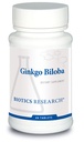 Biotics Araştırma Ginkgo Biloba % 24 Ginkgo Biloba Percent Extract, Brain Supplement, Nootropic, Focus, Energy, Memory, Health Aging. 60 Tabletler