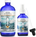 SilverTEISTICS Colloidal Silver Liquid Sche – Colloidal Silver Sprey (4 OZ) & Refill Çözüm (16 OZ) Free Dropper - Immune Support Supplement for Children, Yetişkinler, & Evcil hayvanlar için