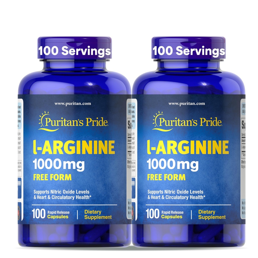 Puritan's Pride Premium 1000mcg, Dietary Supplement for Bone, And Joint Health Support, 100 Day Supply, 100 Tablets, 2 Pack