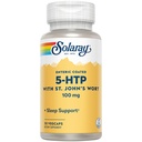 SOLARAY 5HTP Plus St John's Wort - 30 Enteric-Coated Capsules - 100 mg - 30 Hizmet