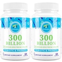 Kadınlar ve Erkekler için Probiyotikler - 300 Milyar CFU, 24 Strains Probiyotiks + 15 Organik Herbs Digestive, Gut Health, Immune, Constipation, Diarrhea & Whole-Body Health - 4 Ay Supply