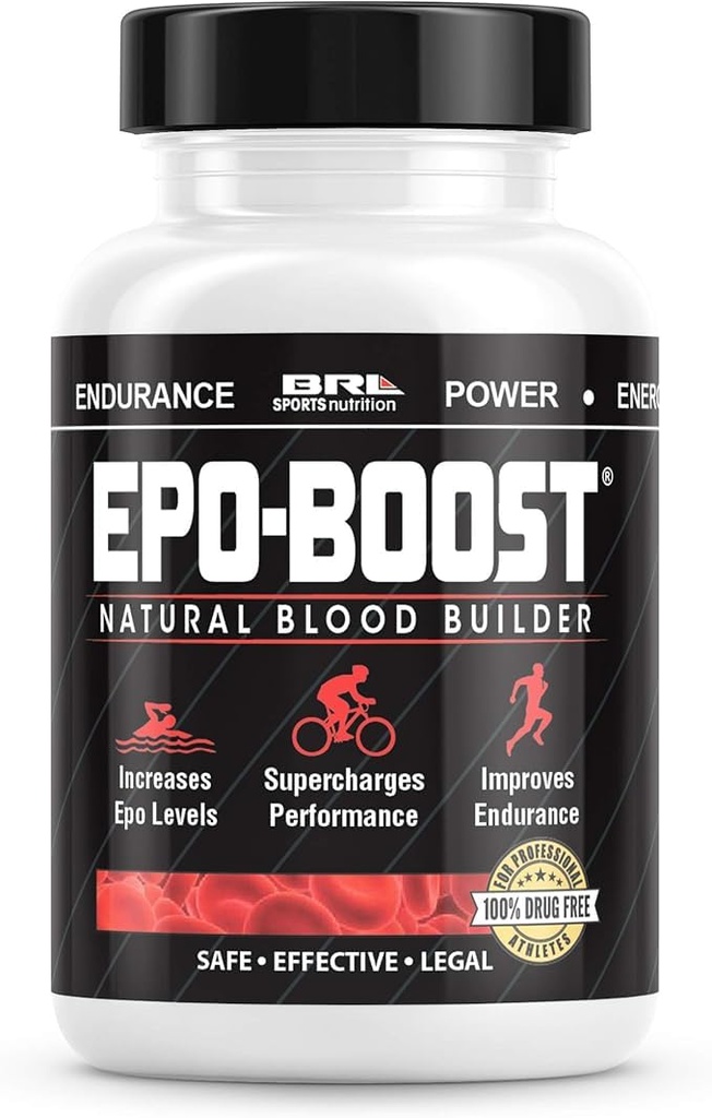 Doğal Blood Builder Iron Supplement. ABD'de Echinacea & Dandelion Root ile yapılan RBC Desteği, VO2 Max, Enerji, Endurance (1-Pack)