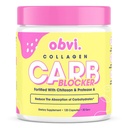 Obvi Guilt-Free Carb Blocker | Destekler Fitness Hedefleri | Carb Abhidr Blocker with White Kidney Bean Extract | 120 Capsules, 30 Servisler