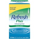 Yeni Plus Lubricant Eye Drops, Preservative-Free, 0.01 Fl Oz Single-Use Konteyners, 50 Kont, Ambalaj Vary