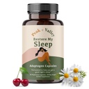 Peak + Valley Natural Sleep Aid for Yetişkinler - 60 Capsules for Deep Sleep - 3 mg Melatonin, L Theanine, Chamomile, Ashwagandha - Natural Her Uyku Pills - Ekstra Güçlü Calming Sleep Aid