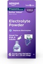 Çocuklar ve Yetişkinler için Rehidrasyon için Toz Paketleri Temel Bakım, Grape Flavor, 6 Kont ( 1 )