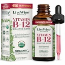 Sıvı B12 Vitamin Sublingual – All-Do Doğal Sıvı Vitamin Vegan B12 Drops – Non-GMO Adenosylcobalamin Mecobalamin B12 Supplement – Immune System, Metabolism, Enerji ve Odaklığınızı güçlendirin!