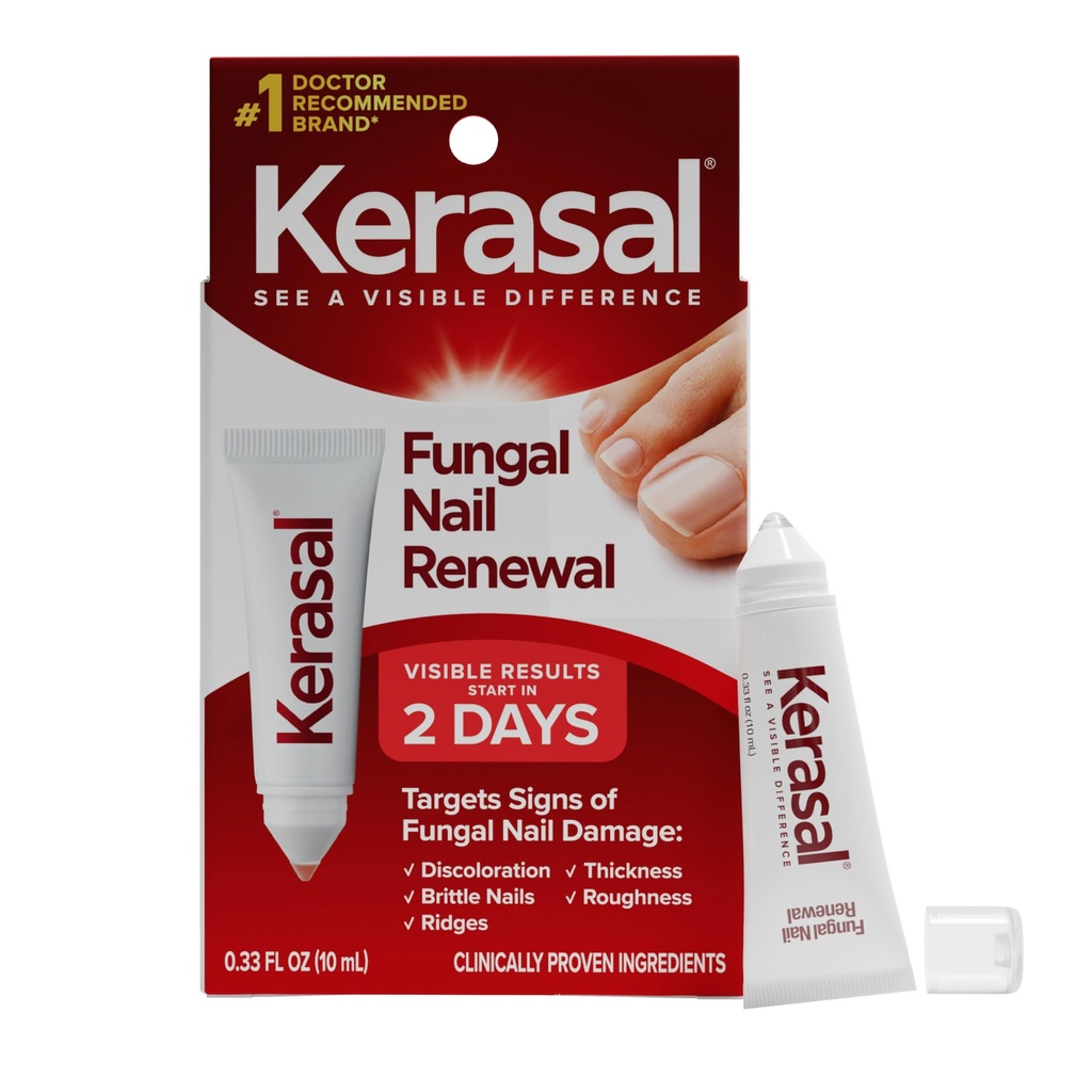Kerasal Çığlık Ekstra Güçlü | Hasarlı Çığ için Restoratif Nail Onarım, 0.33 fl oz (Pazar Mayıs Vary)