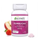 EZ Melts Dissolvable Sugar-Free Kombucha Tabletleri SCOBY & Apple Cider Vinegar, Gut Health Supplements for Men & Women, Apple Berry Flavor, 2Month Supply - 1 Pack