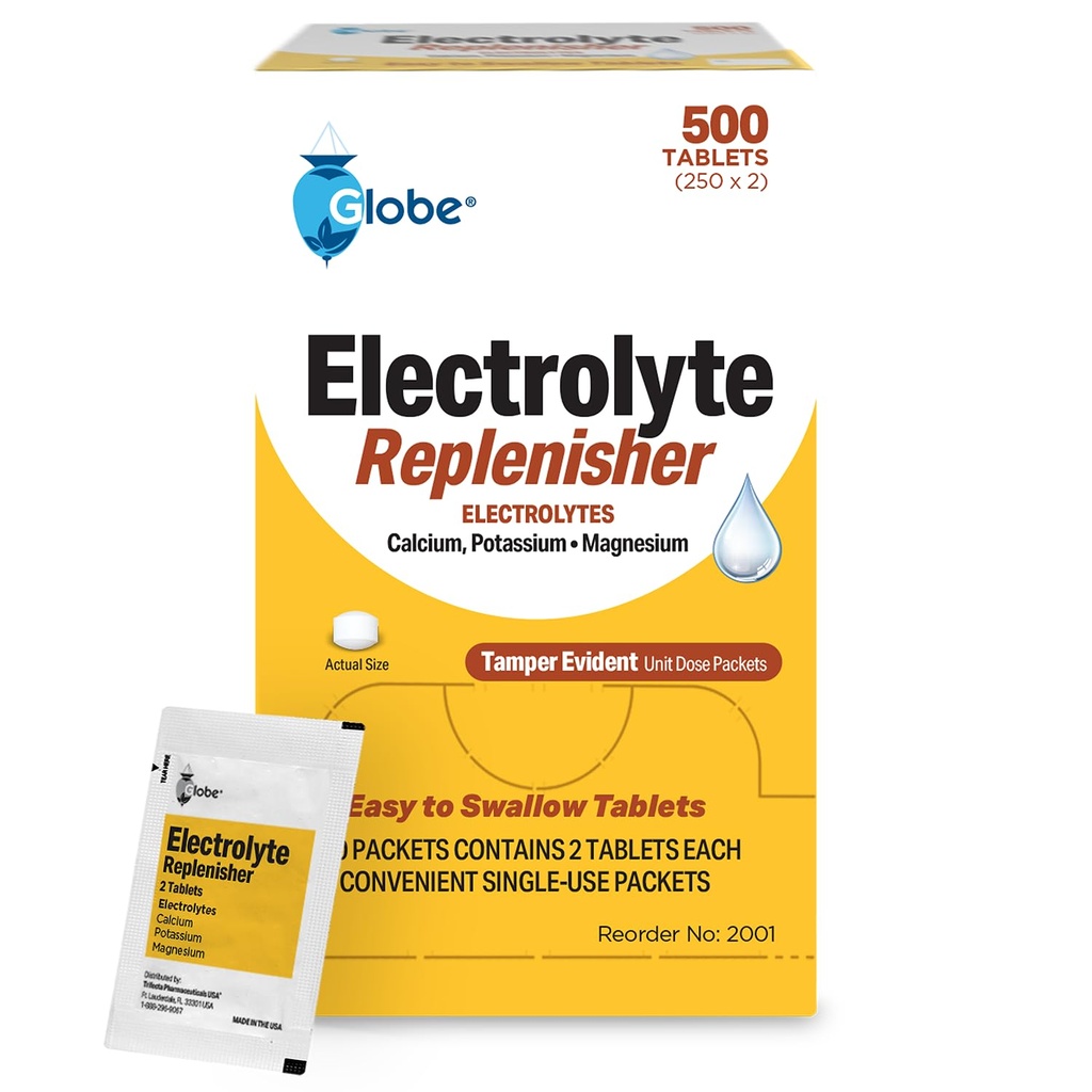 Hızlı Hydration & Egzersiz Kurtarma Tabletleri (500 Tablet, 2) sporcular için 250 Packets, Hiking & Sports, Travel Packets with Key Nutrients for Optimal Endurance