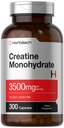Horbäach Tinatine Monohidrat Capsules | 3500 mg | 300 Count | Non-GMO ve Gluten Free Supplement Supplement