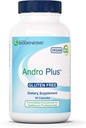Nutra BioGenesis Andro Plus - Tribulus Terrestris Men, Maca Root Supplement for Men's Vitality with Muira Puama, Health and Wellness Support - 90 Vegetarian Capsules