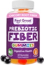 Prebiyotik Fiber Gummies Tarafından Feel Great Vitamin Co (60 Gummies) | Yardımlar Digestive Health, Restore Natural Gut Flora ve Destek Genel Sağlık & Immunity* | Vegetarian & Vegan Dostu Chew