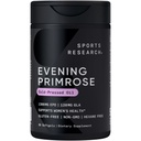 Sports Research Evening Primrose Oil (1300Mg) From Cold-Pressed Evening Primrose Flower | Non-Gmo Verified, Hexane & Gluten Free (30 Liquid Softgels)