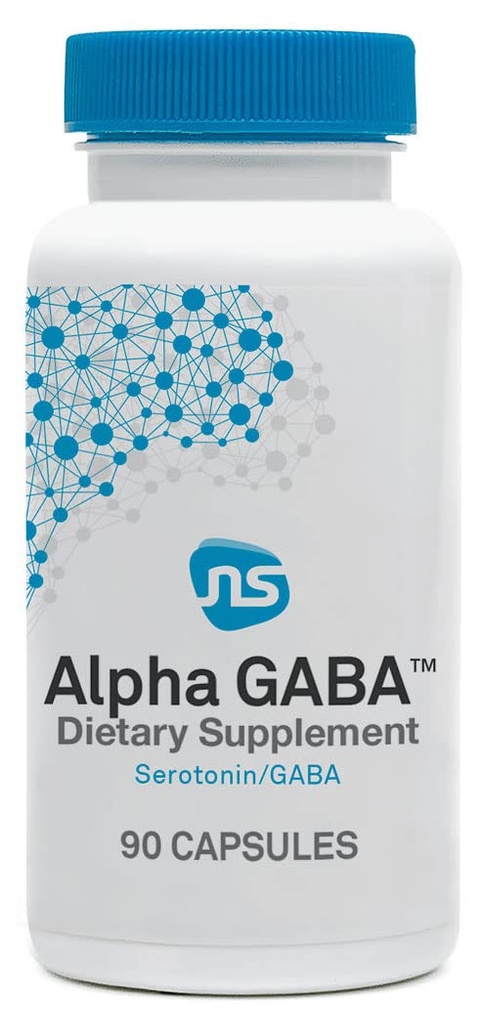 Nörobilim Alpha GABA Supplement - Non-Drowsy Calm Aid with Vitamin B6, Lemon Balm, Duy Ashwagandha & L Theanine Supplement - Help Soothe Anxiousness, Day or Night (90 Capsules)