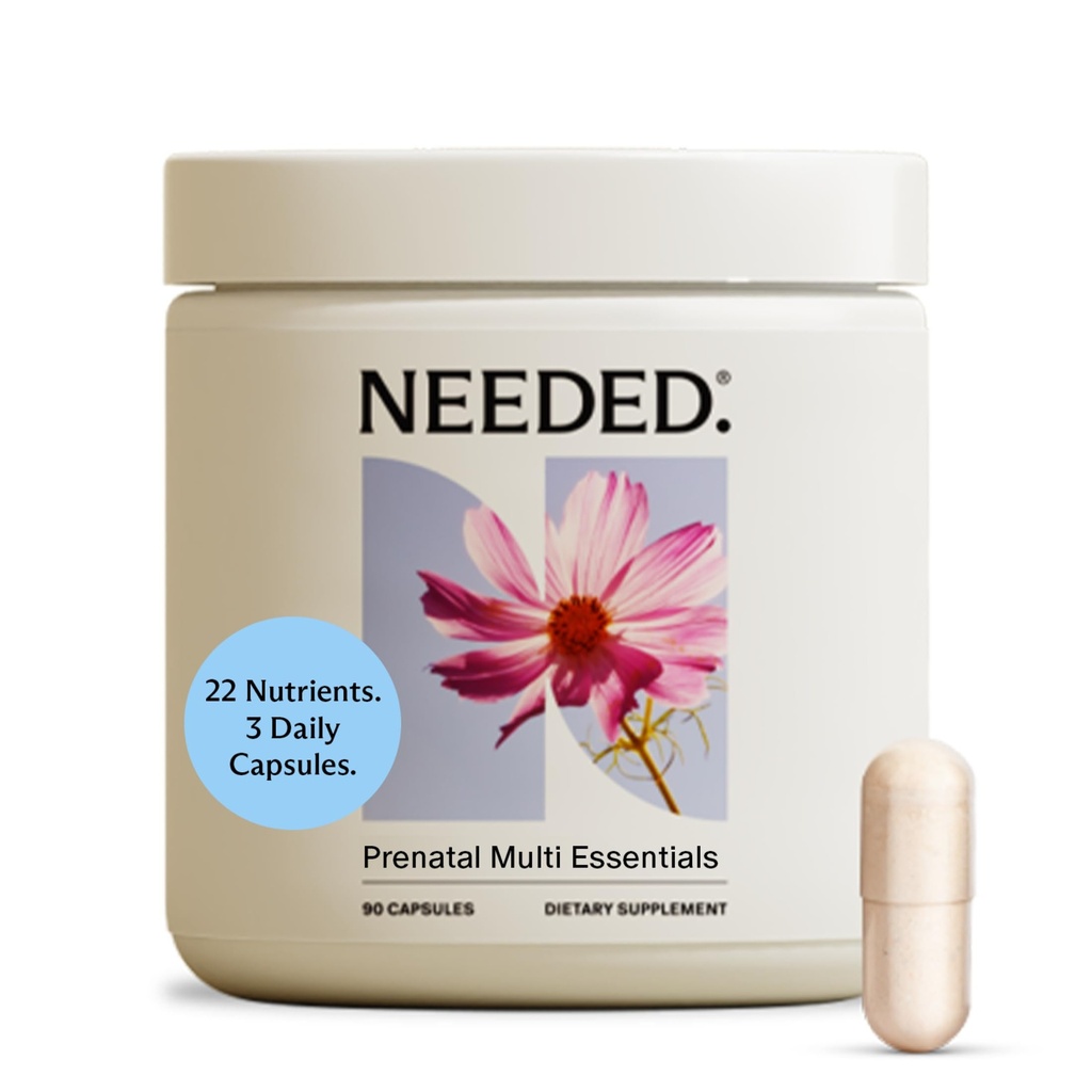 Gerekli. Prenatal için Multivitamin | Prenatal Multi Essentials Capsule - Gebelik, Emzirme, Postpartum | Uzman olarak-Former & Third-Party Tested, | 30-Day Supply