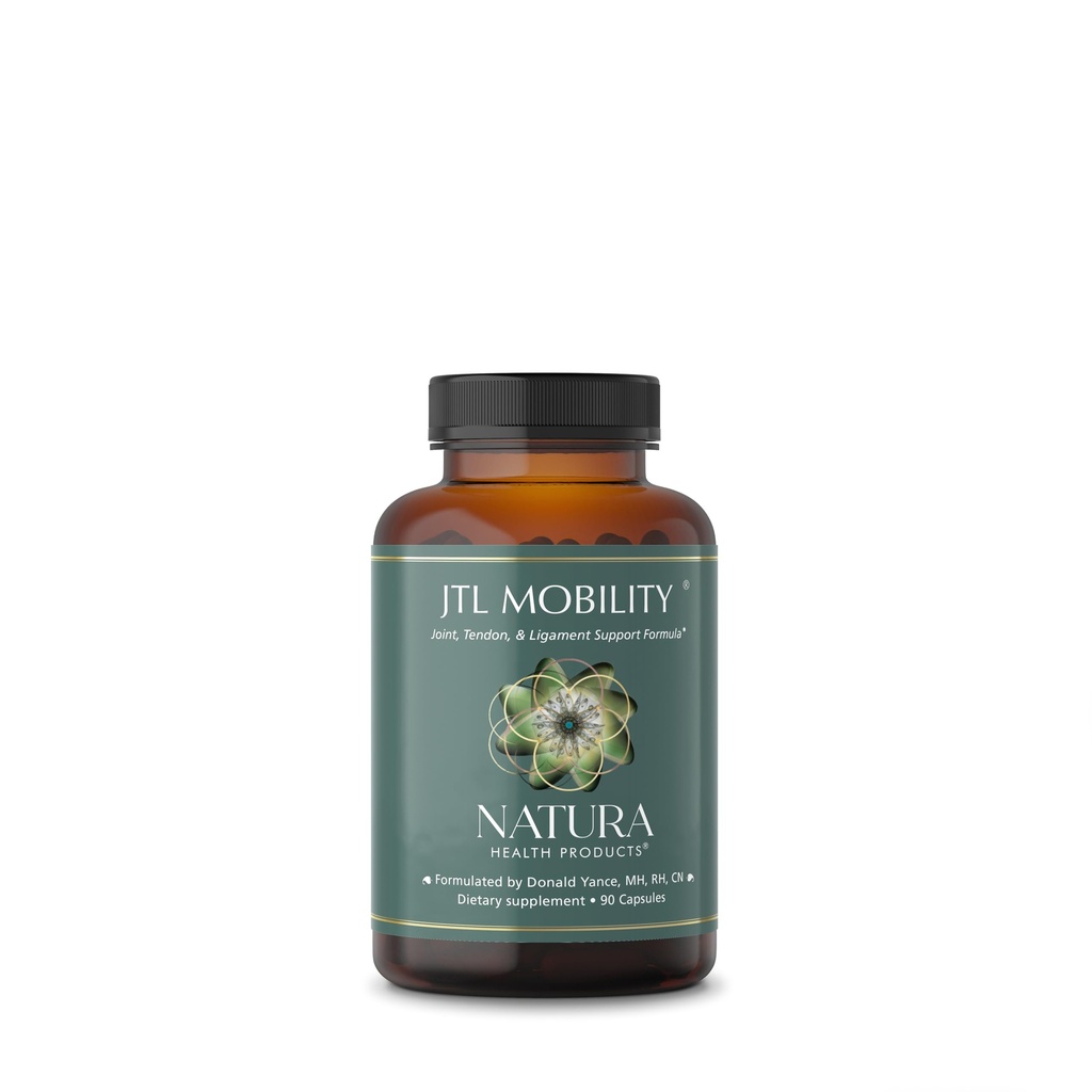 Natura Health Products JTL Mobility Supplement - Sağlıklı Ortak Fonksiyonlar, Hareketlilik ve Comfort - Collagen, Glucosamine Sulfate & White Willow (90 Capsules)