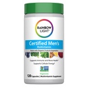 Erkekler için Rainbow Light Multivitamin, C, D & çinko, Probiyotikler, Erkeklerin Multivitamin Yüksek Potency Immune, Heart, & Liver Support, Non-GMO, Vegetarian, 120 Tabletler,