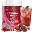 Elektrolyte Toz – Cherry Pomegranate Flavor | Sugar-Free Hydration Mix with 6 Key Electrolytes for Energy, Cramp Support & Recovery | Keto, Vegan, Hızlı Dostu | Magnezyum + Pyum