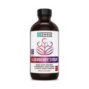 Zhou Beslenme Yaşlı-Mune+ Syrup - Organik Black Elderbery Syrup for Yetişkinler, Immune Support Elixir with Apple Cider Vinegar, Echinacea Tincture, Natural Wellness - 8 Fl Oz Glass Şişe