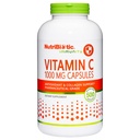 NutriBiotic - C 1000 Mg Capsules, 500 Kont | Essential Immune, Antioksi & Collagen Support Supplement | Farm Grade L-Ascorbik Asit, 1000 Mg Per | Gluten & GMO Free