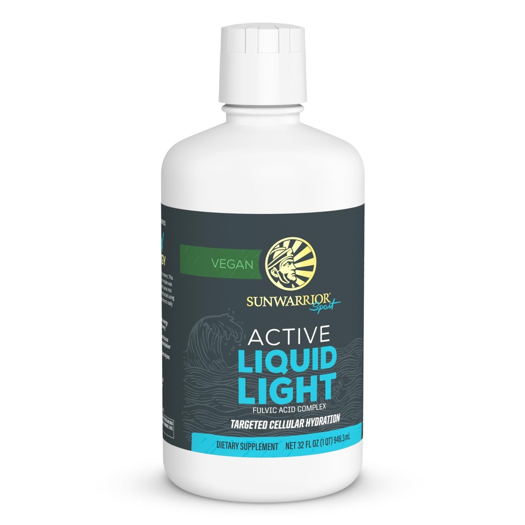 Fulvic Acid Trace Mineralleri Tamam Organik Sıvı Mineral Su Durağı Vegan | Bitki Temelli Sıvı Işık Mineral Kompleksi 32 Fl Oz 32 Sunwarrioror