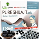 Doğal Pure Shilajit Tabletleri Analog Rawhopper Mumiyo Kuru 60 Tabletler - Enerji ve Metabolism için 85+ Trace Mineralleri ile 200 mg 100 Himalaya Tamamı, Immune Support - Erkekler ve Kadınlar için İdeal