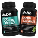 Kolon Candi Cleanse Detox Desteği - Anti Overgrowth & 15 Day Intestinal Cleanse Pills & Probiyotik - Denge Kontrolü ve İnme Yardımı için Doğal Laxative - Bowel Hareketi Gut Health