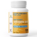 Safgen Laboratuvarları D3 50,000 IU (1250 mcg) 100 Hafta Sağlıklı Kas Fonksiyonları için Tedarik ve Immune Support, Non-GMO, Gluten Free 100 Sebze Kapsülleri