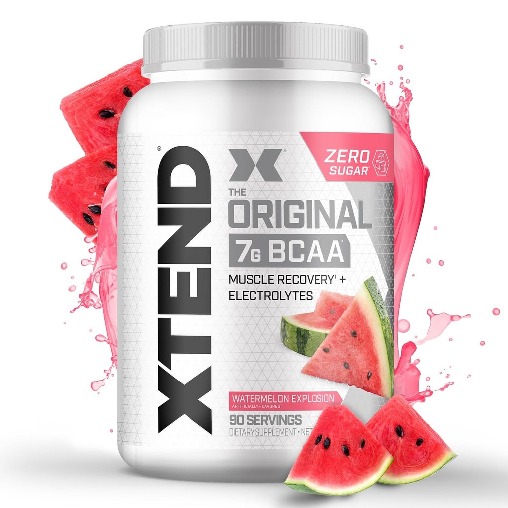 Xtend Original BCAA Toz 7g BCAA ve 2.5g L-Glutamine, Sugar Free Post Workout Muscle Recovery Drink with replicas for Men & Women, 90 Hizmetler