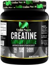 Saf Kretine Monohidrat Toz Supplement, Unflavored, Supports Bulk Muscle Energy, Recovery, & Strength - Tina Supplement for Men & Women - 500G, 5000 mg Per Serv (5g) - 100 Hizmet