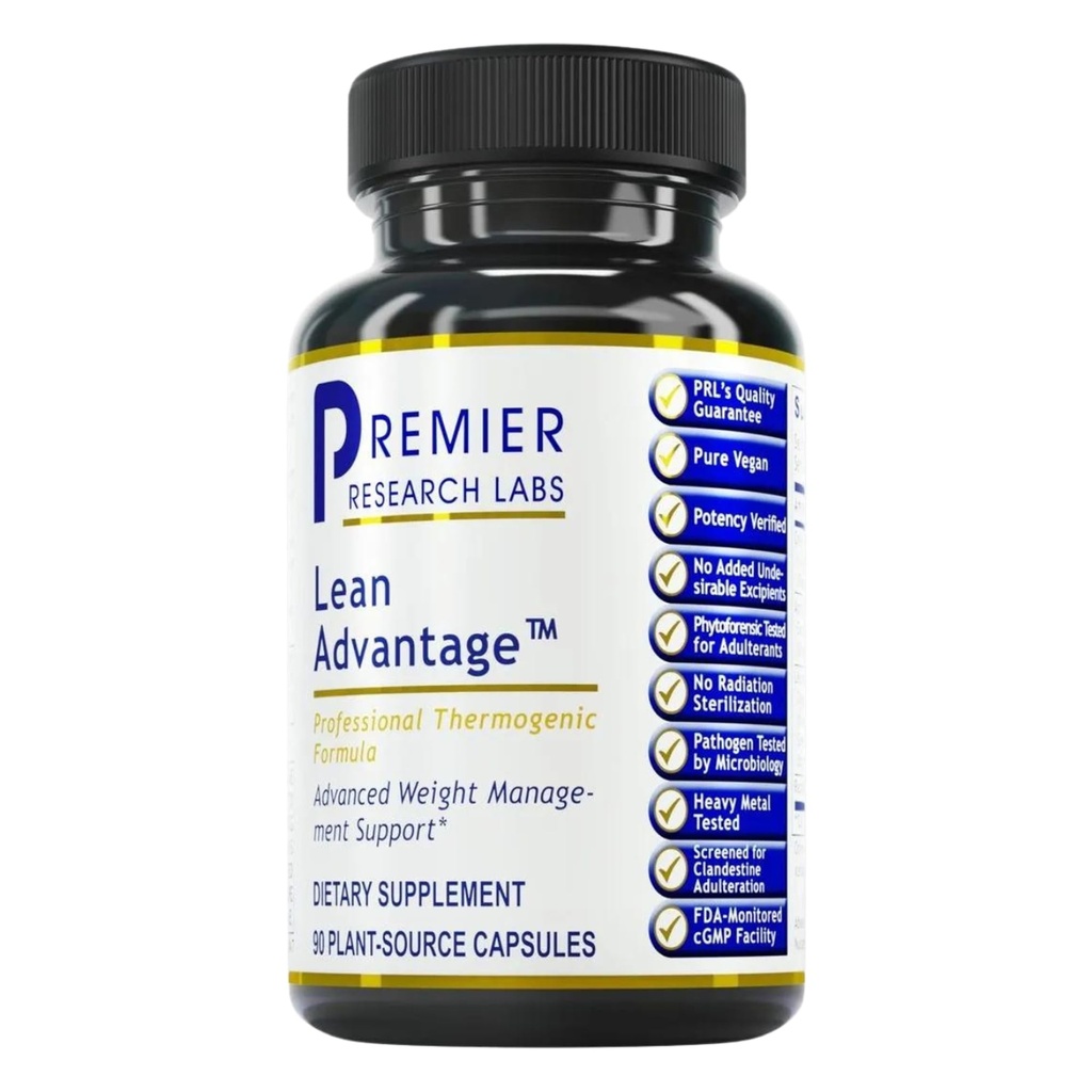 Premier Research Labs Lean Avantajı: Kilo kaybı için Yeşil Kahve Kaynağı, Kahve Pilleri, Kadınlar ve Erkekler için Suppressant, Kilo Yönetimi Tamam - 90 Capsules