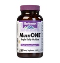 Bluebonnet Beslenme Multi One (With Iron) Sebze Capsules, Full Spectrum Multi Vitamin Tamam, B Vitaminleri, Gluten & Milk ücretsiz, kosher, 4 Ay Supply, 120 Kont Kont Kont
