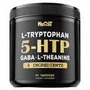 5 HTP 200 mg GABA 500 mg L-Theanine 200 mg L-Tryptophan 100 mg Supplement - Destek Beyin, Circulation Health, Concentration & Rest Well - 60 Capsules for 1 Ay - 4in1 Premium Mix